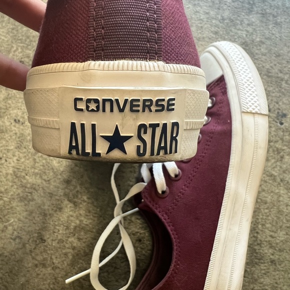 Converse with Lunarlon Women’s Maroon Size 8 - Picture 9 of 9